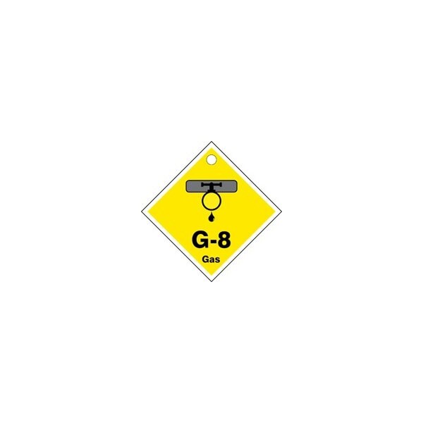 Accuform RP-Plastic, 3-1/4 in Width, 3/8 in Height, , 5 PK TDK408XVM - main